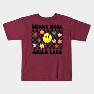 Worry More Kids T-Shirt